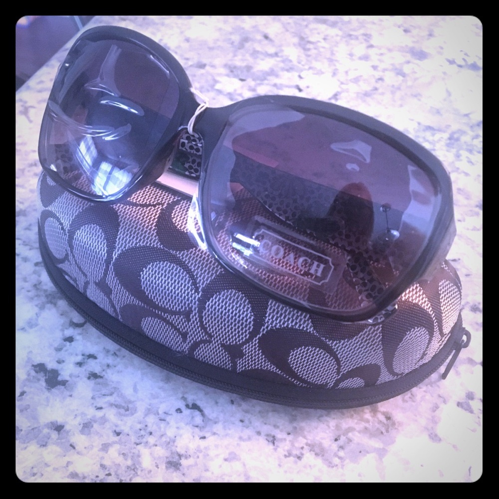 Authentic Coach Sunglasses with case